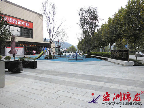 万科长沙梅溪郡锌钢护栏工程项目