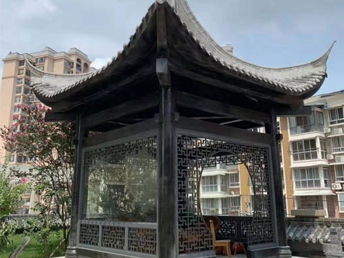 景观亭子铝合金窗花