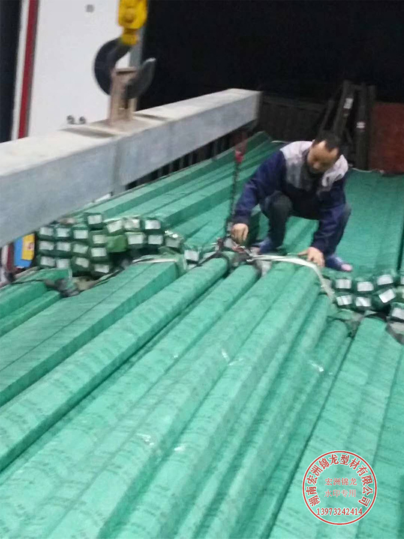 宏洲锦龙锌钢型材每天出货状况
