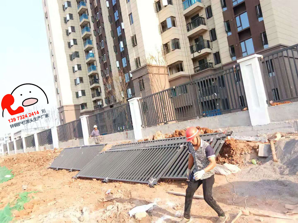 湖北黄石碧桂园这样评价他们锌钢护栏战略合作伙伴